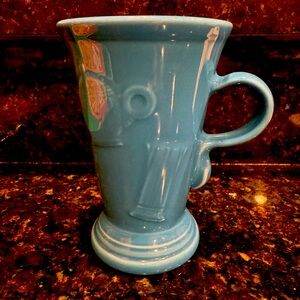 Fiesta Pedestal Mug Peacock